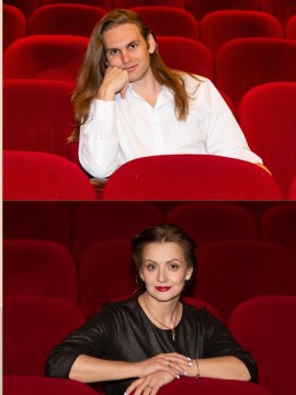 20 февраля гости Григория Гиберта — заслуженная артистка Кубани Юлия Романцова и артист театра Роман Бурдеев!